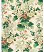 Lee Jofa Hollyhock Hdb White/Brown Fabric